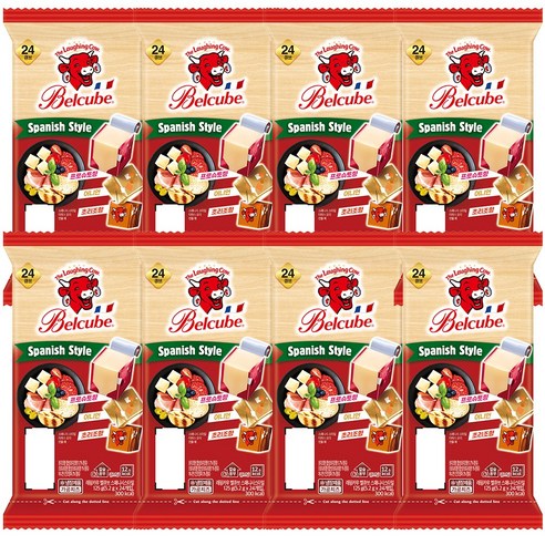 래핑카우 벨큐브 24큐브 125g 스패니시 8개