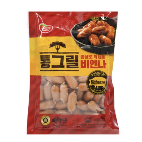 [동원 F&B] 동원 통그릴 비엔나 소시지 1kg