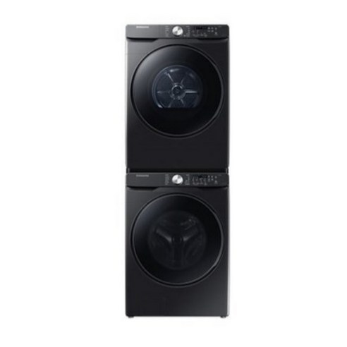 삼성전자 그랑데 드럼세탁기 WF24T8000KV +건조기 DV17T8520BV 24kg+17kg 방문 설치, WF24T8000KV(세탁기) + DV17T8520BV(건조기), 블랙케비어