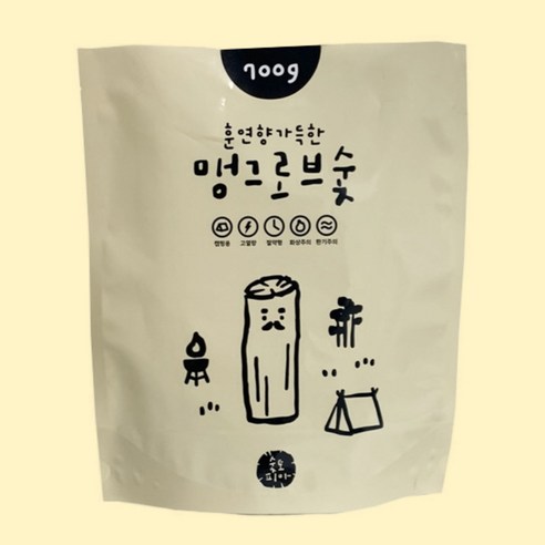 맹그로브숯, 1kg, 1개