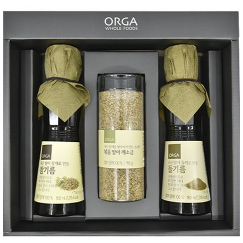 ORGA 참기름 7호 선물세트, 2세트