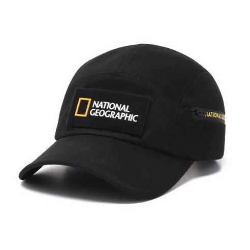 NATIONALGEOGRAPHIC 내셔널지오그래픽 N225AHA670 지퍼 캠프캡 BLACK 1442002, 003