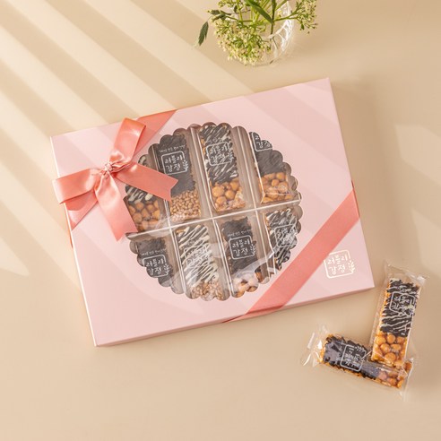 빼빼로  달콤함을 전하는 [초코바 선물세트], 선물세트2단 (24개입), 리본 선택안함(X), 쇼핑백 선택(O)