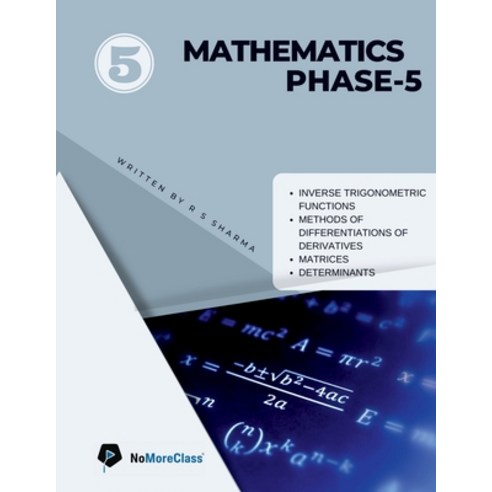 (영문도서) Mathematics Phase 5 Paperback, Notion Press, English, 9781648285004