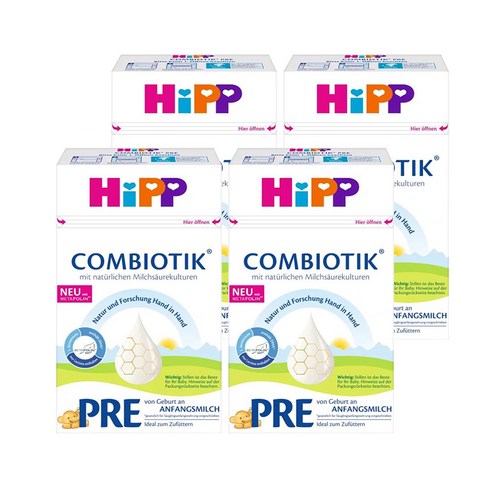 힙 프레 콤비오틱 분유 무전분, 600g, 4개 600g × 4개, 개당 중량 × 수량 섬네일