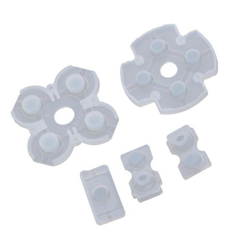 컨트롤러에 적합한 교체용 고무 전도성 버튼 패드 키트(구), 33mm, 설명, 플라스틱