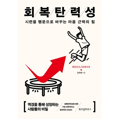 회복탄력성(15만부 기념 리커버):시련을 행운으로 바꾸는 마음 근력의 힘, 위즈덤하우스