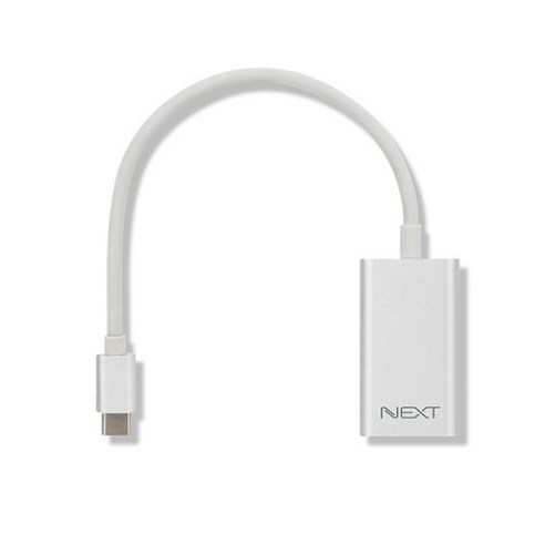 넥스트유 USB Type C to HDMI 4K 미러링 컨버터 NEXT-2231TCH, 2231TCH