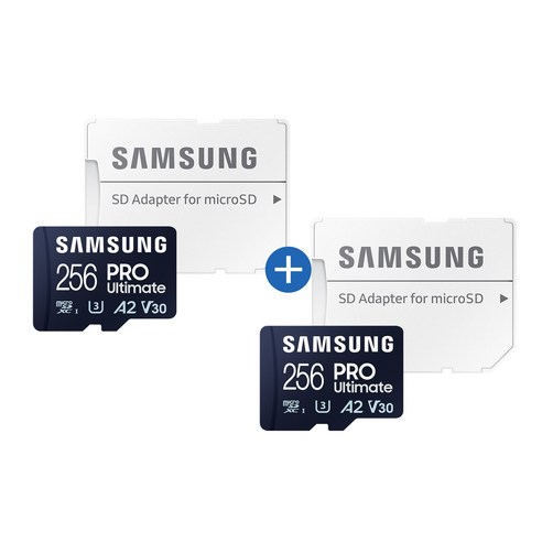 삼성전자 마이크로SD카드 PRO Ultimate 256GB MB-MY256SA/WW 2개