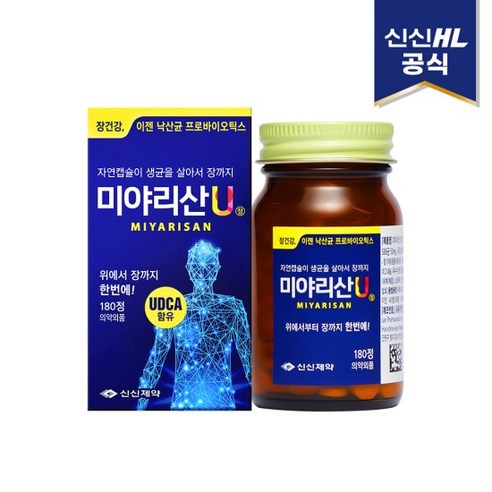 신신제약 미야리산U 유산균 36g, 1개