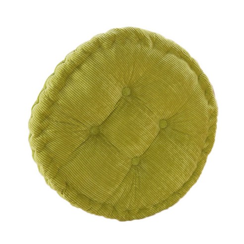 바닥 베개 터프티드 두꺼워진 의자 패드 다다미 두꺼워진 시트 쿠션, 녹색, {"수건소재":"진주 면화"}