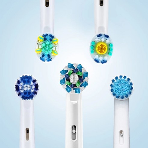 전자 칫솔 오랄비 전동칫솔모, 1팩, 크로스액션 EB-50A 2 오랄비 전동칫솔모, 1팩, 크로스액션 EB-50A