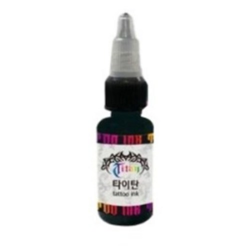 타투색소 타이탄, 뉴미디엄그린0.5oz