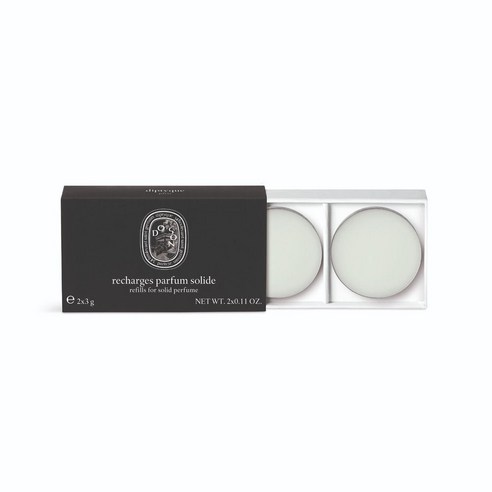 DIPTYQUE DO SON SOLID PERFUME 딥티크 도손 솔리드 퍼퓸 프랑스 니치 고체 향수 리필 총 6g 2개입, 2개