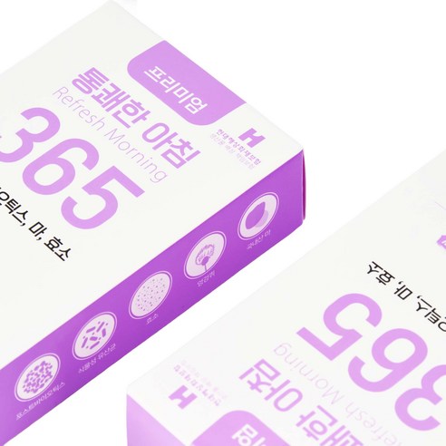 통쾌삼 통쾌한 아침 365, 2박스, 50g