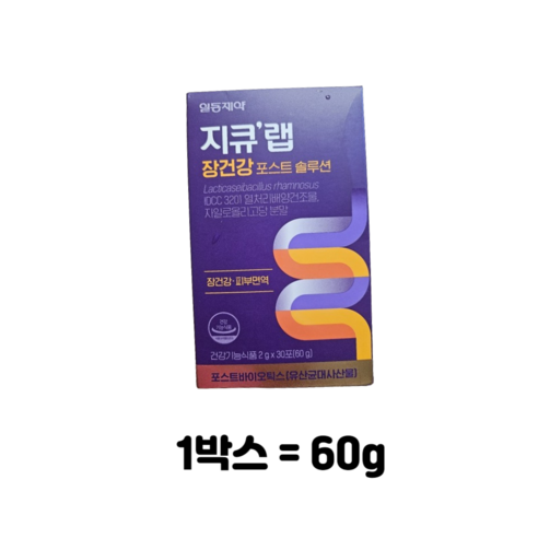 지큐랩 일동제약 장건강 포스트 솔루션 30p, 60g, 1개