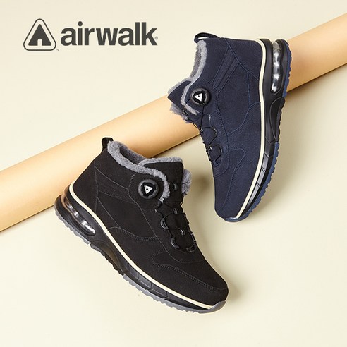 에어워크 다이얼 에어 보아털운동화 DB01 - 편안한 착용감과 따뜻함을 제공하는 스타일리시한 신발