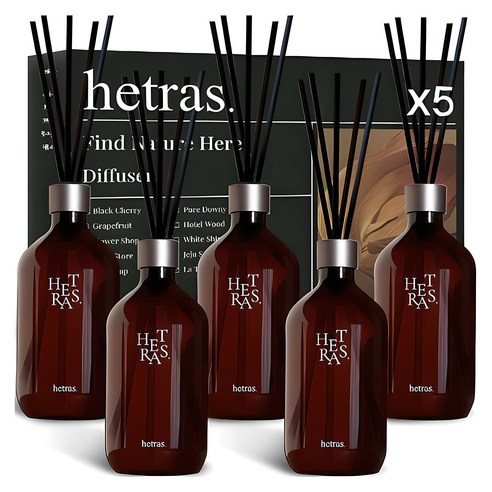 일상에 향기를 더하다: 헤트라스 프리미엄 디퓨저, 섬세한 향으로 공간을 채우는 예술 헤트라스