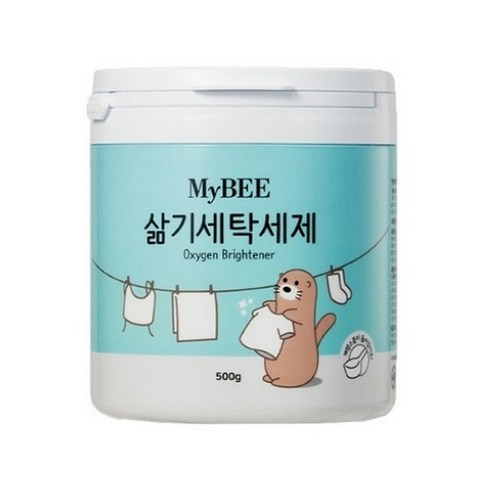 [마이비][마이비]삶기세탁세제 용기 500g, 상세 설명 참조, 1개