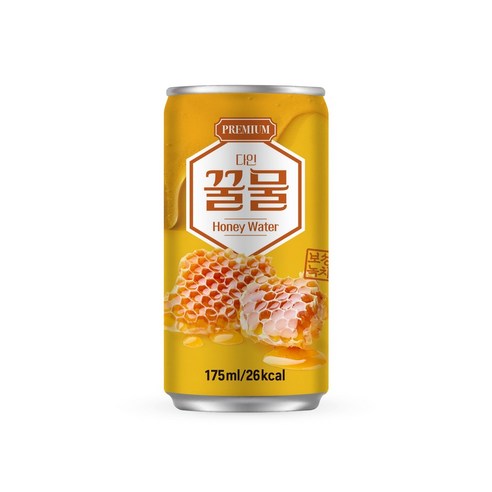 다인 꿀물캔 업소용, 90개, 175ml