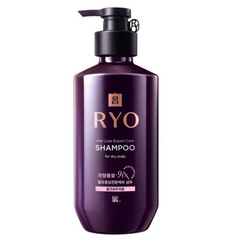 려 자양윤모 9EX 탈모증상전문케어 중건성두피용 샴푸, 400ml, 9개