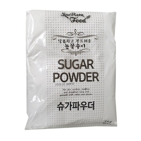 슈가파우더 (1KG), 3개, 1kg