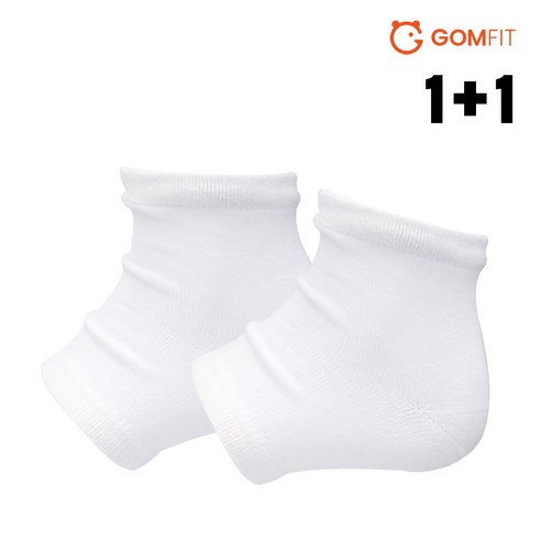 곰피트 1+1 실리콘 앞트임 풋각질케어 발 뒤꿈치 보습양말