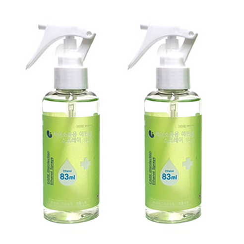 일상 속 위생 지킴이, 케어팜 소독용 에탄올 스프레이 83%
