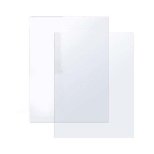 Retemporel MONO X 및 Elegoo Saturn UV DLP LCD 수지 3D 프린터 용 2개 FEP 필름 260X180X0.15mm, 투명한