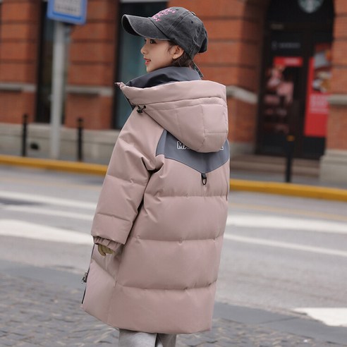 밀크봉봉 남아여아 공용 롱 패딩