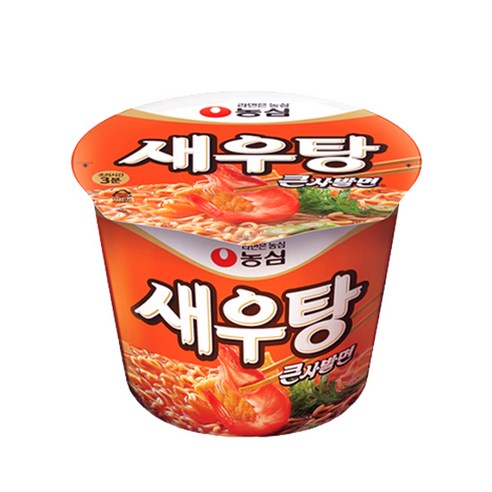 오뚜기 농심 용기컵라면 12종 세트 - 실속 가득한 맛!