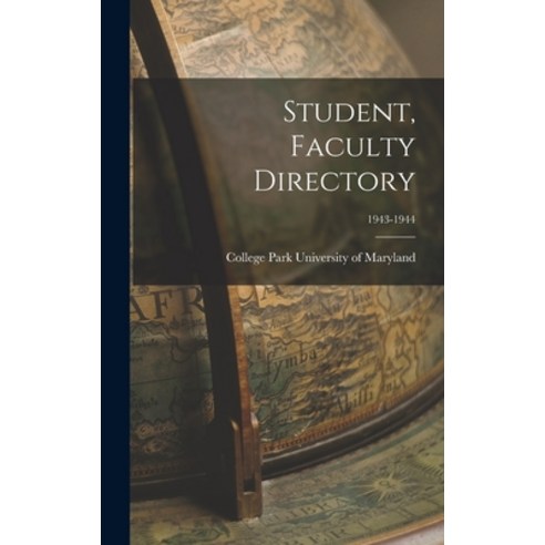 (영문도서) Student Faculty Directory; 1943-1944 Hardcover, Hassell Street Press, English, 9781014280374