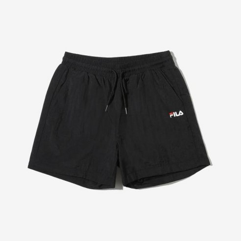 [FILA] 하이웨이스트 우븐 숏팬츠_FS2TRD2182F_BLK