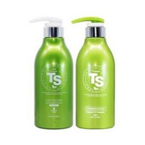 TS 뉴 프리미엄 샴푸 500g + 프리미엄 트리트먼트 500ml 세트, 9세트