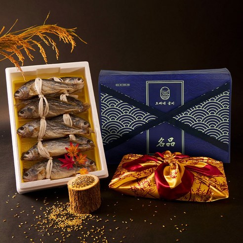 오빠네굴비 법성포 자연해풍 보리굴비 세트: 맛과 영양이 풍부한 해산물 선물