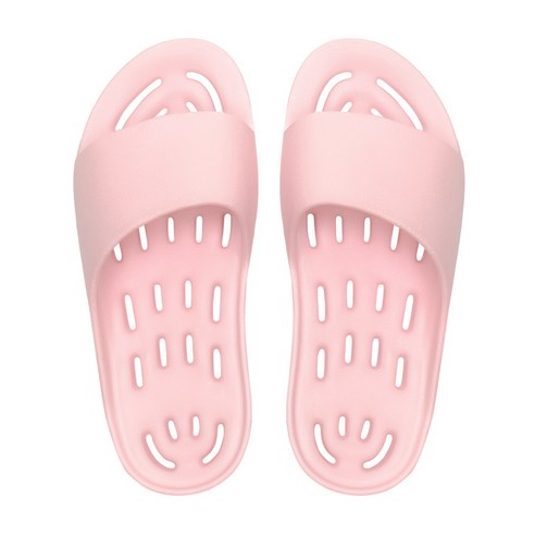 까발로 남녀공용 욕실화 신발 친환경 EVA 경량 미끄럼방지 슬리퍼 논슬립 슬라이드 실내화 CA008, 1개, 핑크