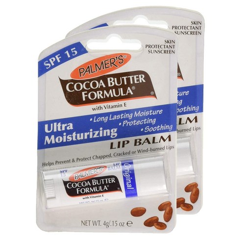 파머스오가닉스 울트라 모이스처라이징 오리지널 립 밤, Cocoa Butter, 2개