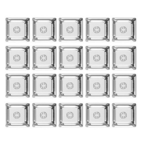 투명키보드 크리스탈 커스텀키보드 20Pcs 빈 키 캡 세트 1U 1X XDA 프로필 기계식