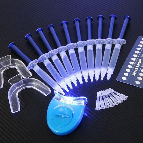 치아 미백 기계 과산화물 치과 시스템 젤 치과 트레이 미니 콜드 라이트, 없음, 1.Teeth