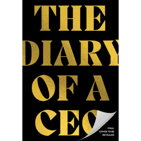 (영문도서) The Diary of a CEO Hardcover, Portfolio, English, 9780593715833