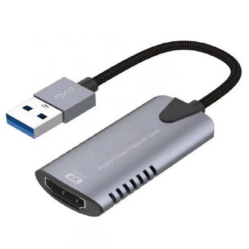4K HDMI캡쳐보드 USB3.0 영상캡처 비디오 PC 게임녹화, 표준적