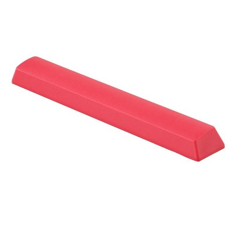 6.25U R1 PBT 스페이스바 Keycaps 다채로운 MX 클론 스위치 기계식 키보드 게임, 빨간색, 120x20x10mm