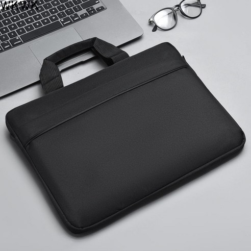 WKWK 노트북 가방, 14인치, 202 베이직한 블랙