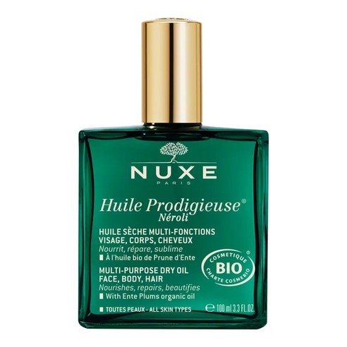 눅스오일  NUXE 프랑스 정품 눅스 윌 프로디쥬스 네롤리 멀티 드라이 오일 100ml, 1개