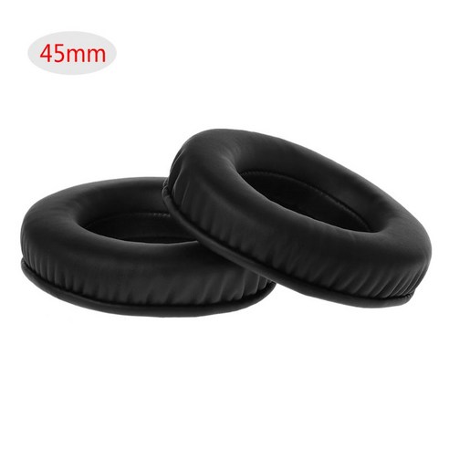 귀 패드 쿠션 스폰지 커버 Earmuff for Philips 베개 헤드셋 교체, 45mm