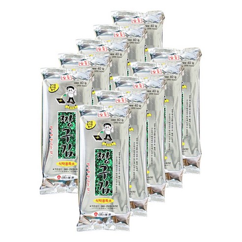 해동 짱구김 식탁용특대 40g 3개