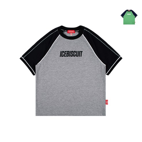 아이스비스킷 주니어, 스타일과 편안함을 담은 IB파이핑포인트라글란티셔츠 아이스비스킷