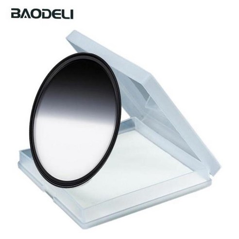 BAODELI-그라디언트 Gnd 필터 49 52 55 58 67 72 77 82 Mm 카메라 캐논 렌즈 M50 600d 니콘 D3200 D3500 D5100 D5600 소니 A6, 01 GND8 Fitler, 06 67mm, 01 GND8 Fitler_06 67mm