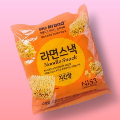 노브랜드 라면스낵 치킨향 30개입, 25g, 30개