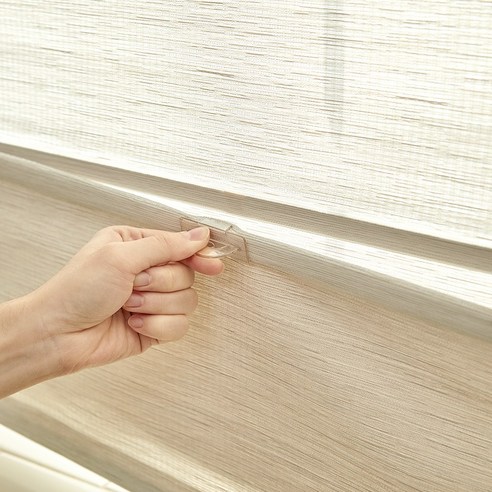 못질 없이 간편하게, 아늑한 햇살을! 자석 로만쉐이드 블라인드로 집 분위기를 UP!